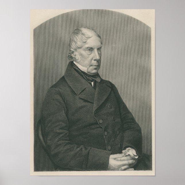 Póster George Hamilton-Gordon, cuarto Conde de Aberdeen (Frente)