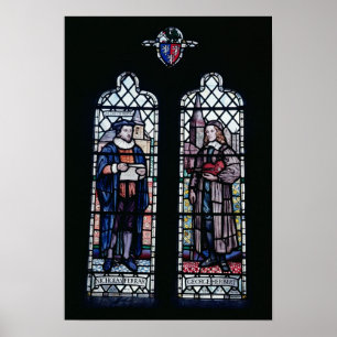Póster George Herbert y Nicholas Ferrar