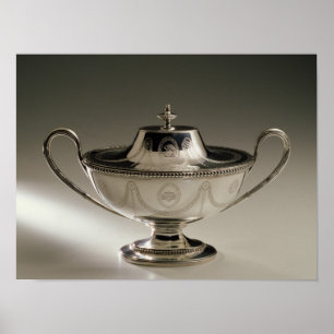 Póster George III sauce tureen and cover