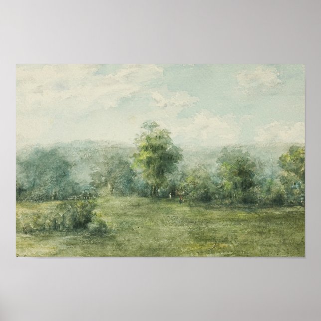 Póster George Inness - Paisaje (Frente)