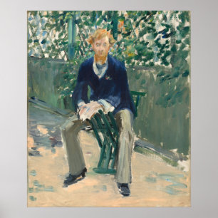 Póster George Moore - Bella Artes de Edouard Manet