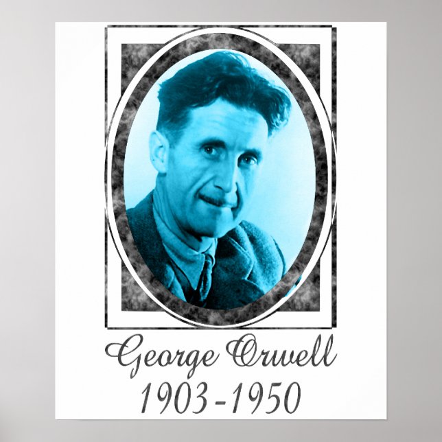 Póster George Orwell (Frente)