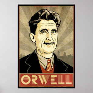 Póster George Orwell