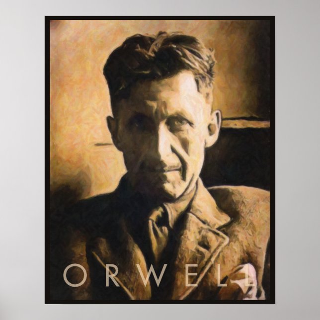 Póster George Orwell Poster (Frente)