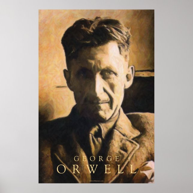 Póster George Orwell Poster (Frente)