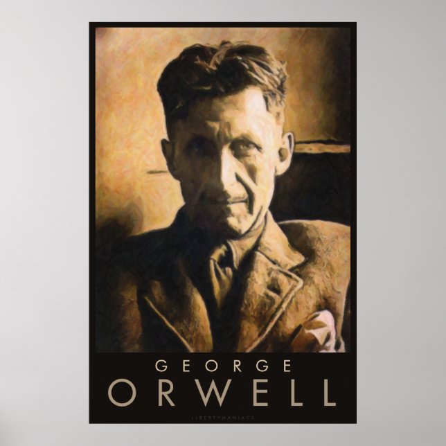 Póster George Orwell Poster (Frente)