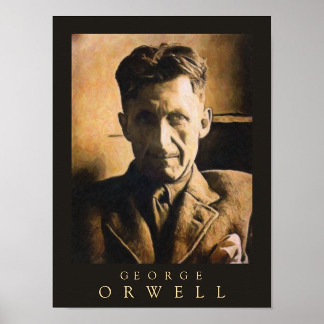 Póster George Orwell Poster (Frente)