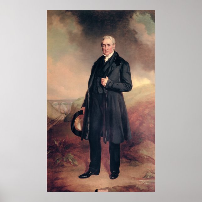 Póster George Stephenson (Frente)