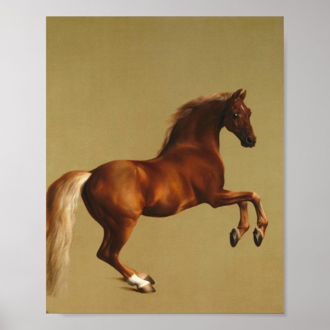 Póster George Stubbs - Whistlejacket (Frente)
