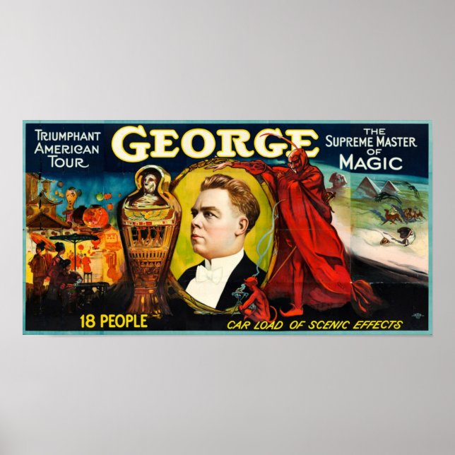 Póster George —Triumphant American Tour Poster (Frente)