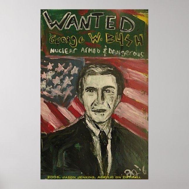 PÓSTER GEORGE W BUSH QUERÍA (Frente)