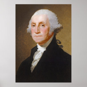 Póster George Washington, c.1821 (aceite en lona)