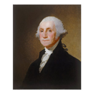 Póster George Washington, c.1821 (aceite sobre lienzo)