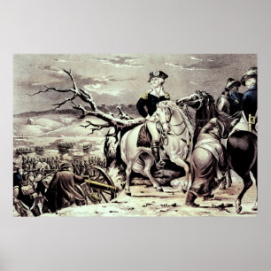 Póster George Washington crossing the Delaware