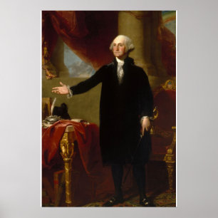 Póster George Washington de Gilbert Estuardo
