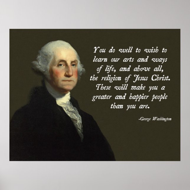Póster George Washington Jesucristo (Frente)