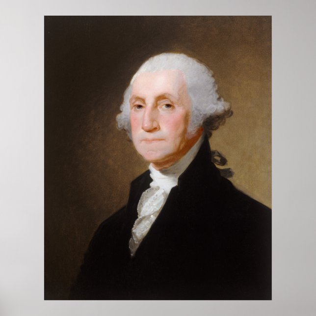 Póster George Washington - Poster Bella Artes Gilbert Stu (Frente)