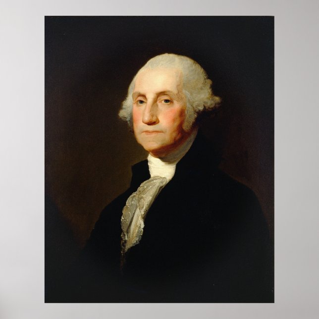 Póster George Washington - Poster Bella Artes Gilbert Stu (Frente)