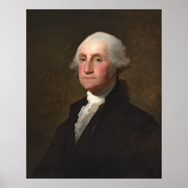 Póster George Washington - Poster Bella Artes Gilbert Stu (Frente)