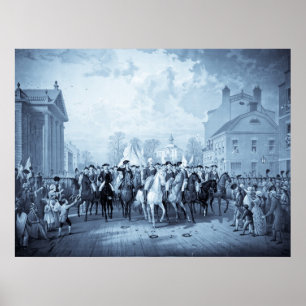 Póster George Washington, poster/imprenta de Nueva York