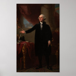 Póster George Washington (Retrato de Lansdowne)