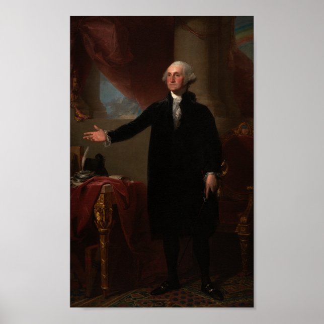 Póster George Washington (Retrato de Lansdowne) (Frente)