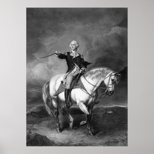 Póster George Washington Salute poster/print (Frente)