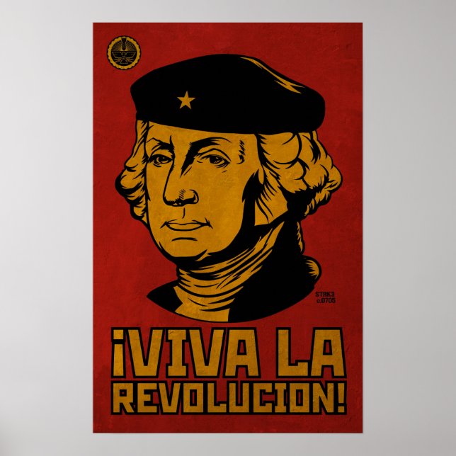 Póster George Washington: Viva la Revolución (Frente)