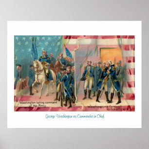 Póster George Washington y Poster de Tropas