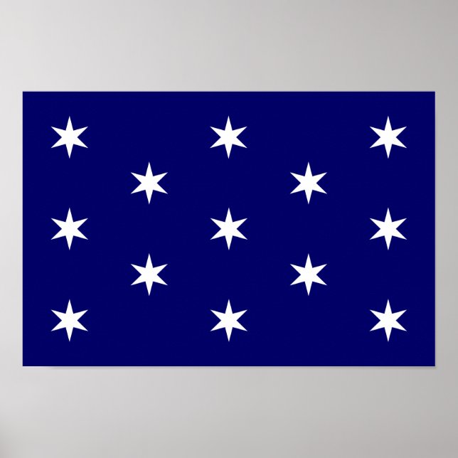 Póster George Washington's Personal Flag (Frente)