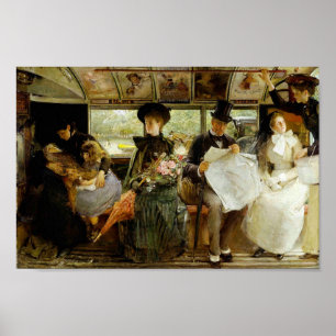 Póster George William Joy, Bayswater Omnibus, Bella Artes