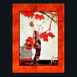 Póster Georges Barbier Art Deco en Naranja<br><div class="desc">Si elige descargar, Su tienda Walgreen local hace posters de su descarga en diferentes tamaños y en varias texturas a un precio muy bueno. A veces con un descuento. Un consejo de mi amigo estadounidense. Para el Reino Unido, véase "Digital Printing" en línea. Esta es una imagen muy vívida de...</div>