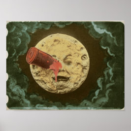 Póster Georges Méliès - Le Voyage dans la lune - 1902