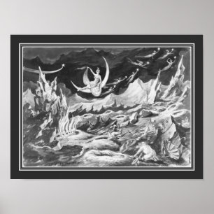 Póster Georges Méliès "viaje a la luna" CA 1902
