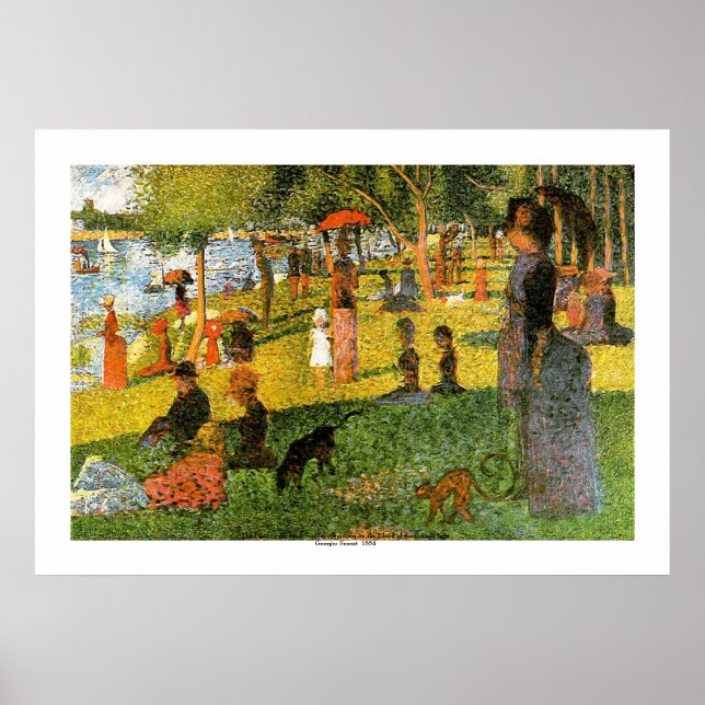 Póster Georges Seurat (Frente)