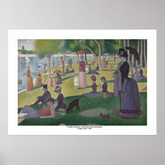 Póster Georges Seurat