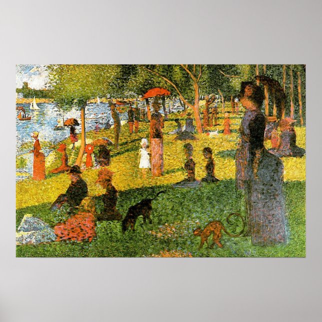 Póster Georges Seurat (Frente)