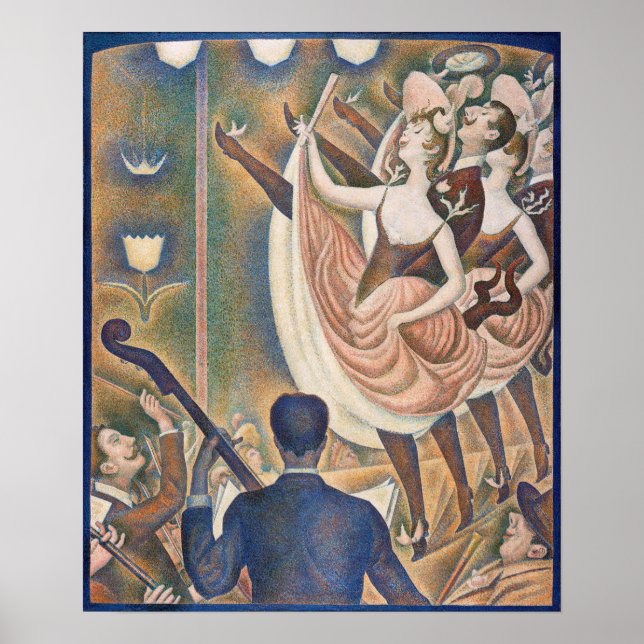 Póster Georges Seurat - Le Chahut (Frente)