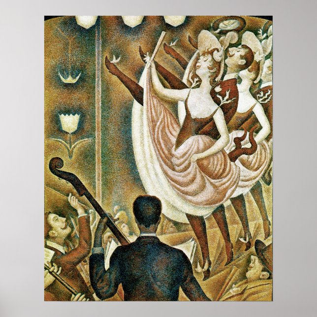 Póster Georges Seurat - Le Chahut (Frente)