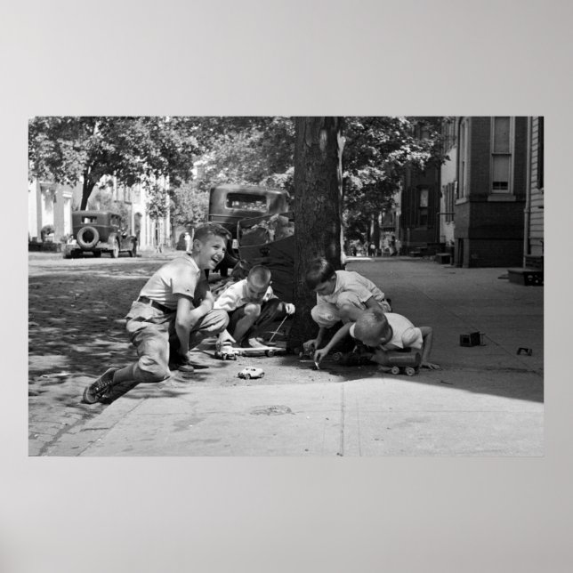 Póster Georgetown Boys, años 30 (Frente)