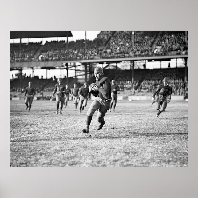 Póster Georgetown vs. Bucknell, 1923 (Frente)