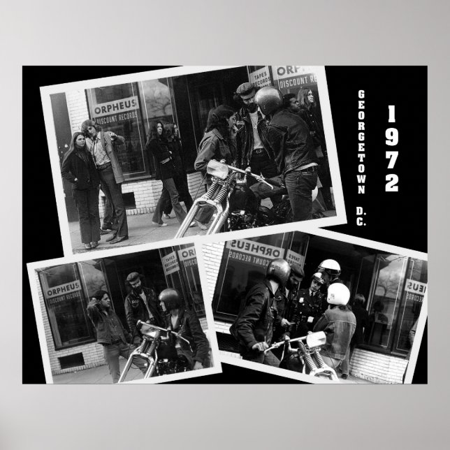 Póster Georgetown, Washington, D.C. 1972 Poster (Frente)