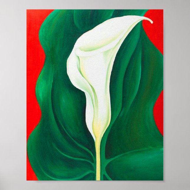 Póster georgia okeeffe (Frente)