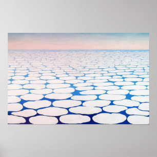 Póster Georgia O'Keeffe - Cielo sobre nubes III - 1963