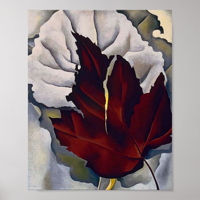 Póster georgia okeeffe, papel Poster (Matte) (Frente)