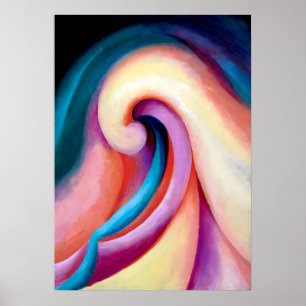 Póster Georgia O'Keeffe - Serie I, Nº 3