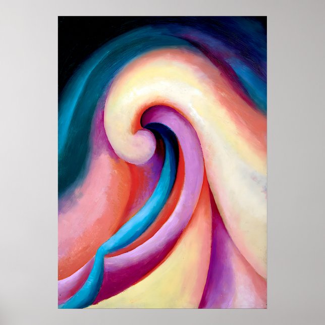 Póster Georgia O'Keeffe - Serie I, Nº 3 (Frente)