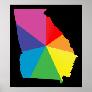 Póster georgia pride.