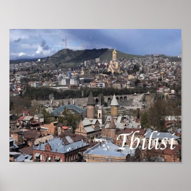 Póster Georgia - Tiflis - (Frente)