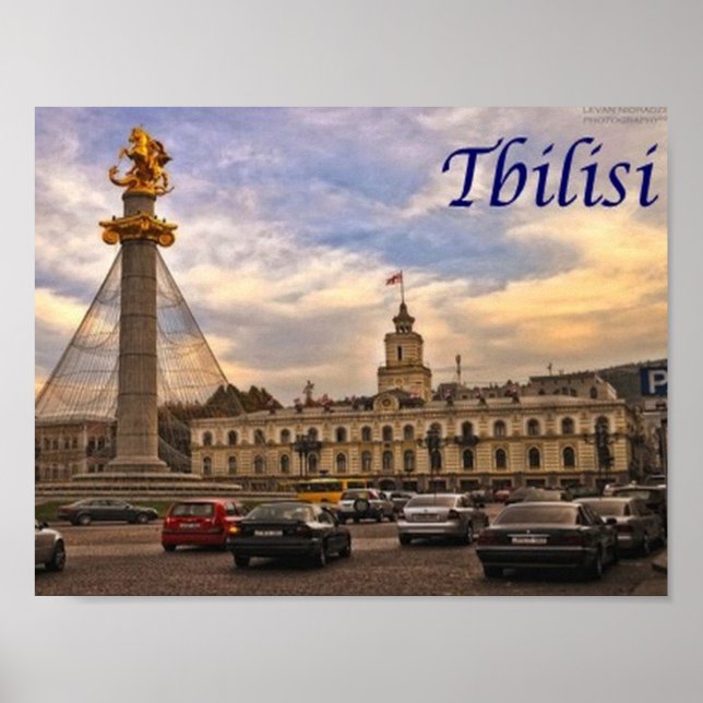Póster Georgia - Tiflis - (Frente)